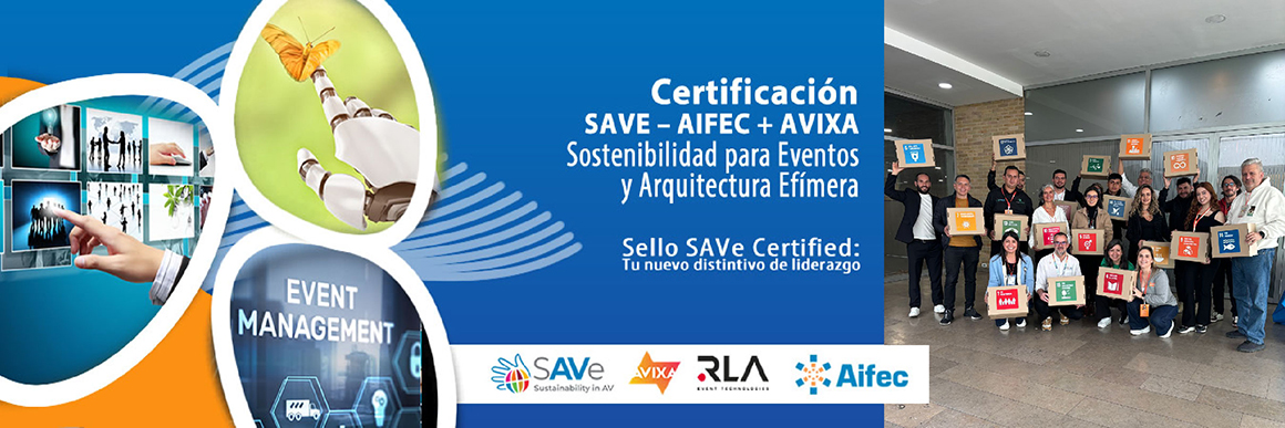 Certificado SAVe – Sustainability in AV
