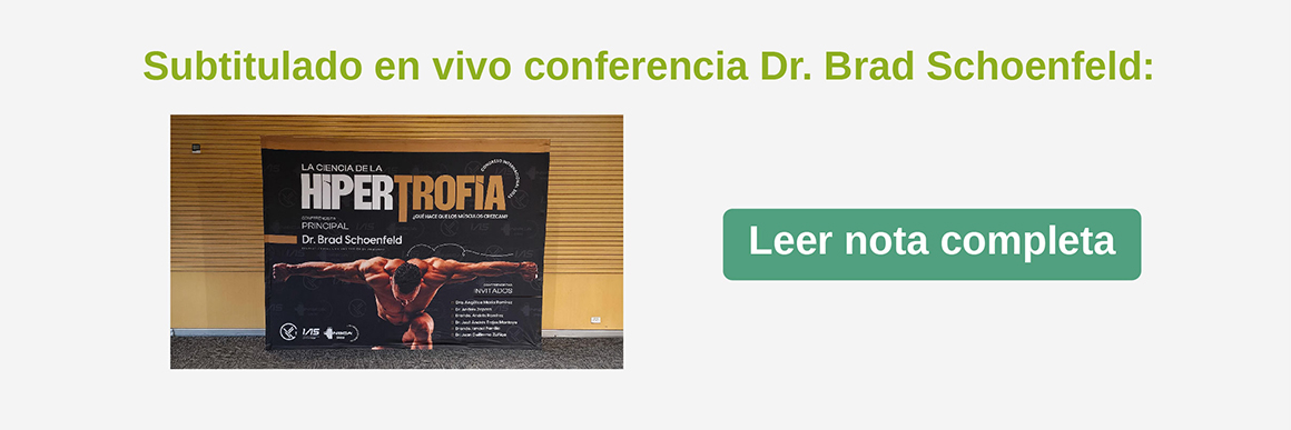 Foto conferencias Brad Schoenfeld