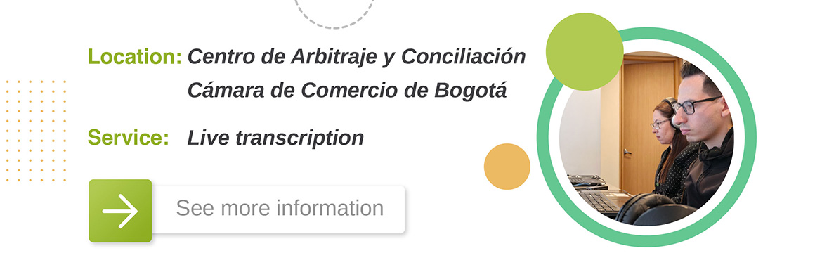 Arbitration transcribers